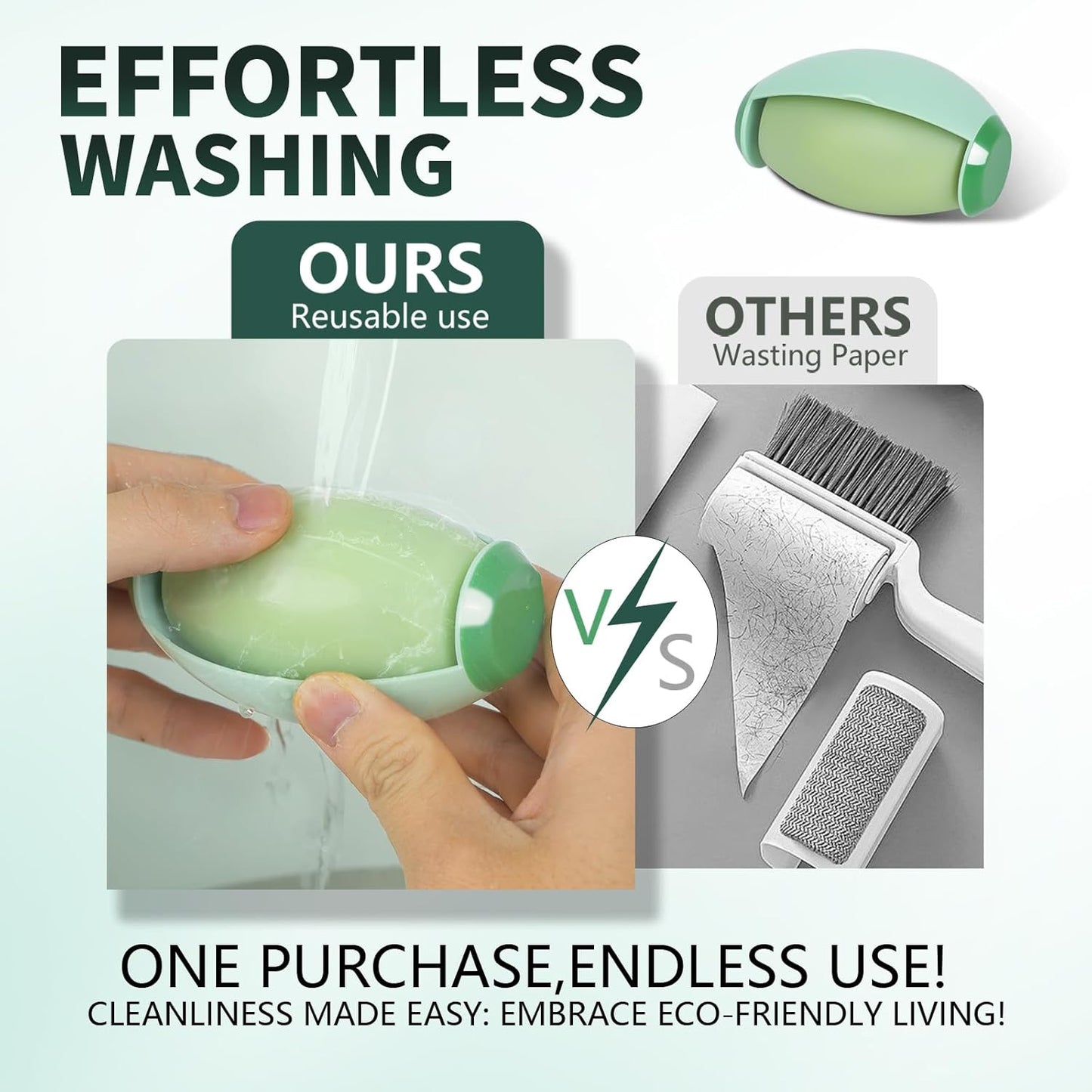 FurAway Pro™ – Reusable Pet Hair Remover Roller