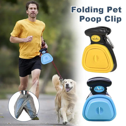 No-Touch Foldable Dog Poop Scooper