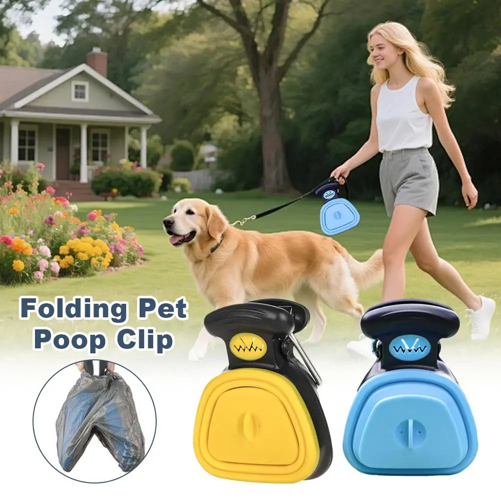 No-Touch Foldable Dog Poop Scooper