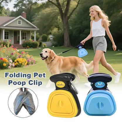 No-Touch Foldable Dog Poop Scooper