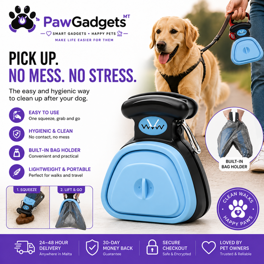 No-Touch Foldable Dog Poop Scooper
