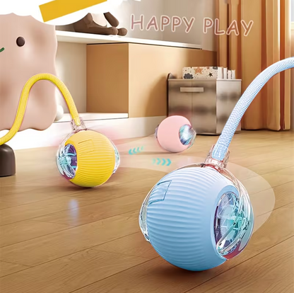 PawMotion™ Smart Interactive Rolling Cat Ball Toy