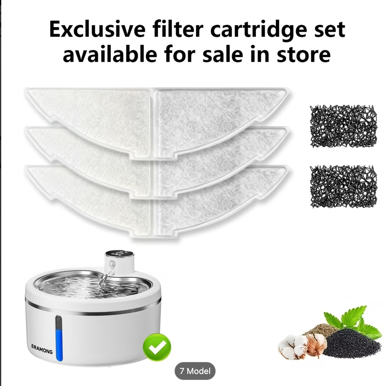 AquaPaw Flow™ — Smart Wireless Pet Fountain