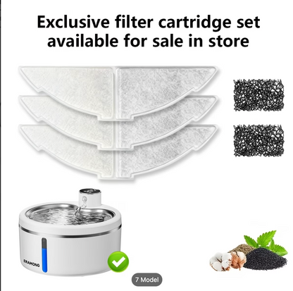 AquaPaw Flow™ — Smart Wireless Pet Fountain
