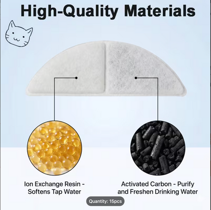 Replacement Filter Pack x15pcs – Add to Your Fountain