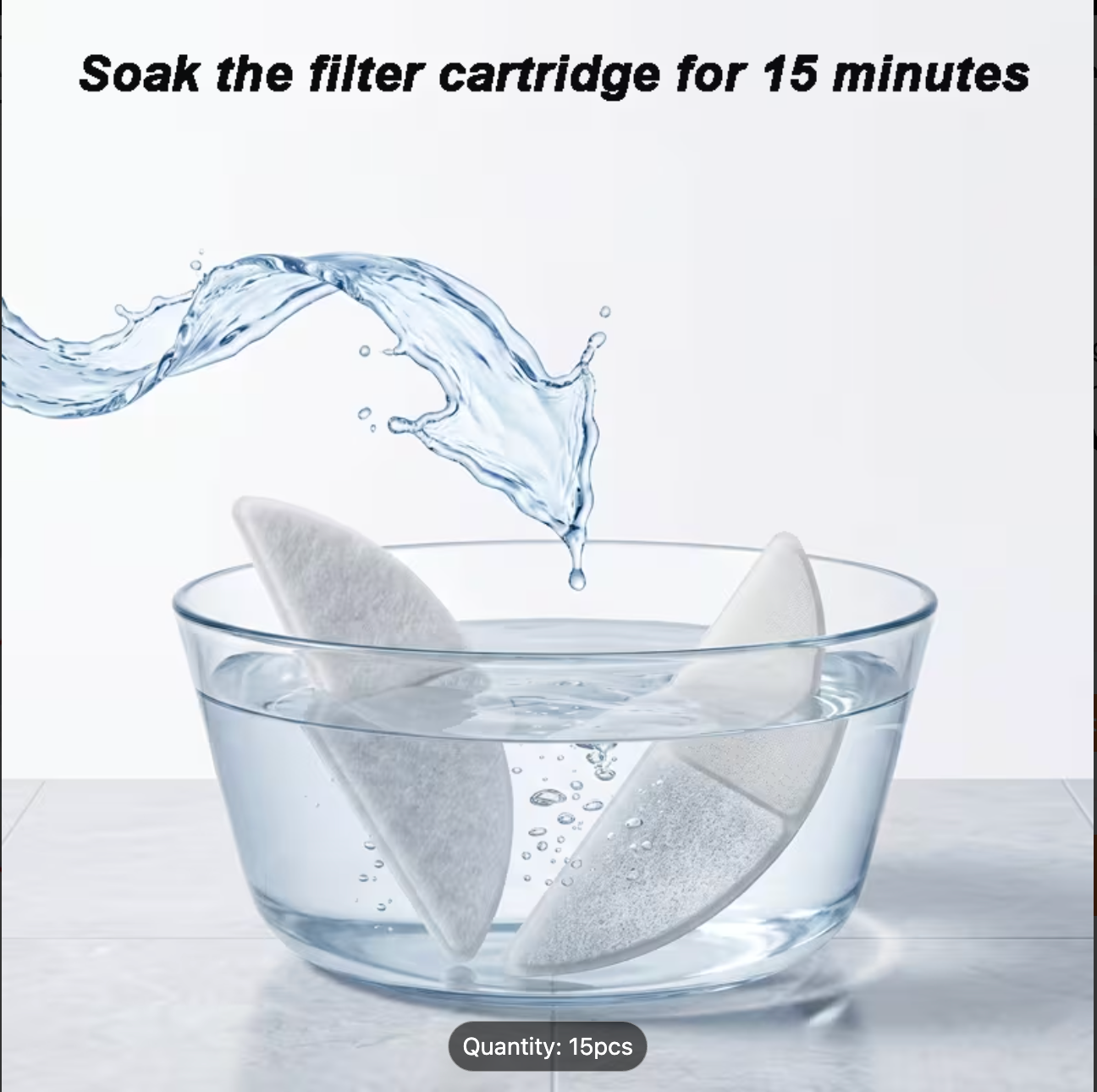 Replacement Filter Pack x15pcs – Add to Your Fountain