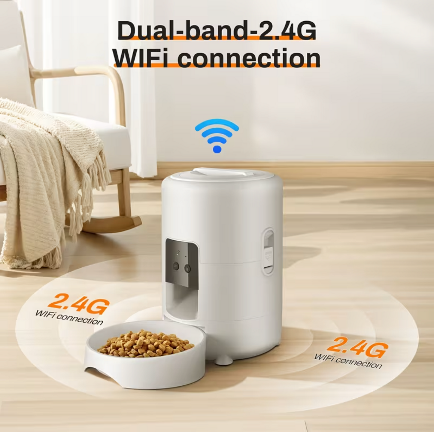 SmartFeed™ Pro Camera Pet Feeder