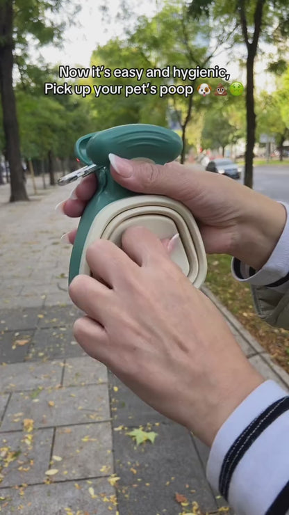 No-Touch Foldable Dog Poop Scooper